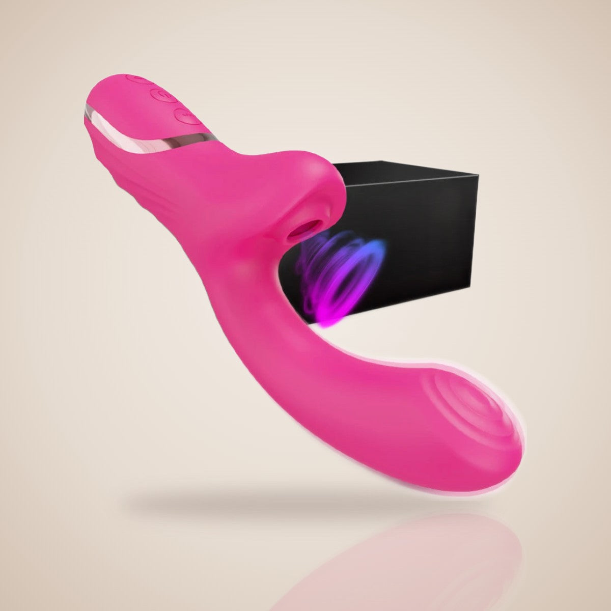 Duna · Vibromasseur 2 en 1 à succion