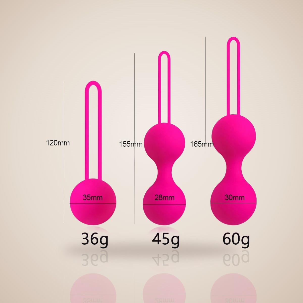 Lotus · Boules de geisha en silicone
