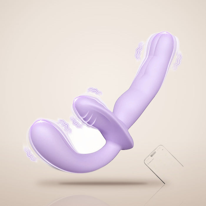 Duo · Gode double sans harnais