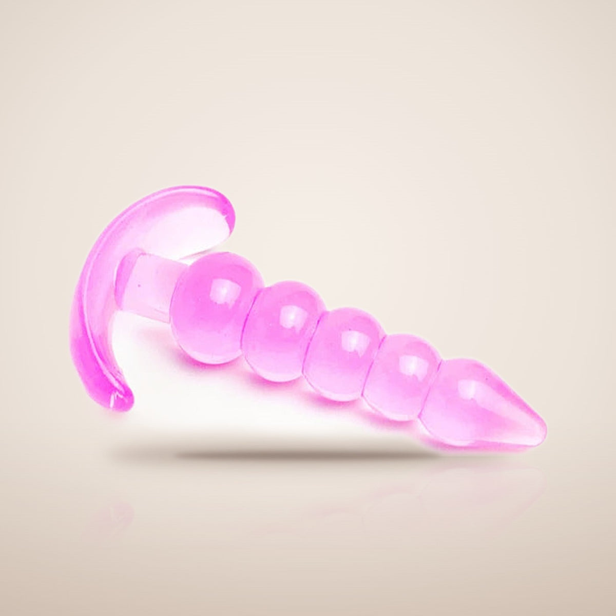 Perle · Plug chapelet en silicone